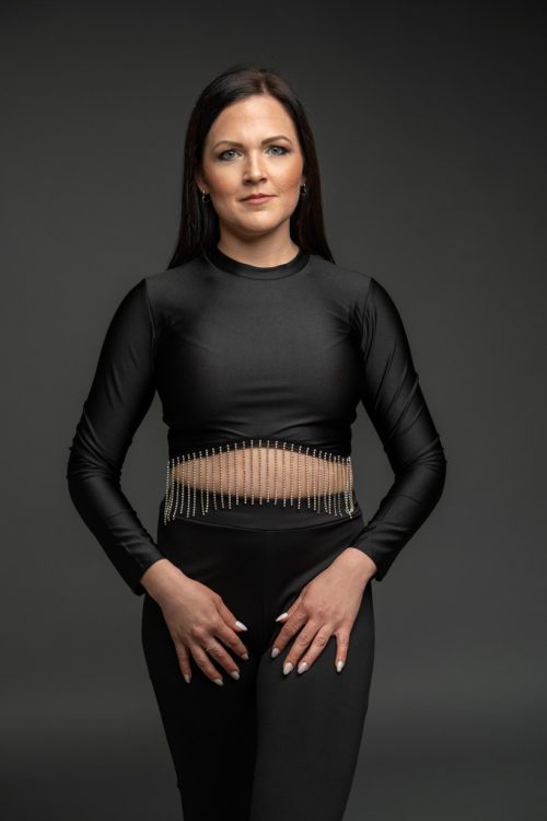 REBECCA felső- fekete